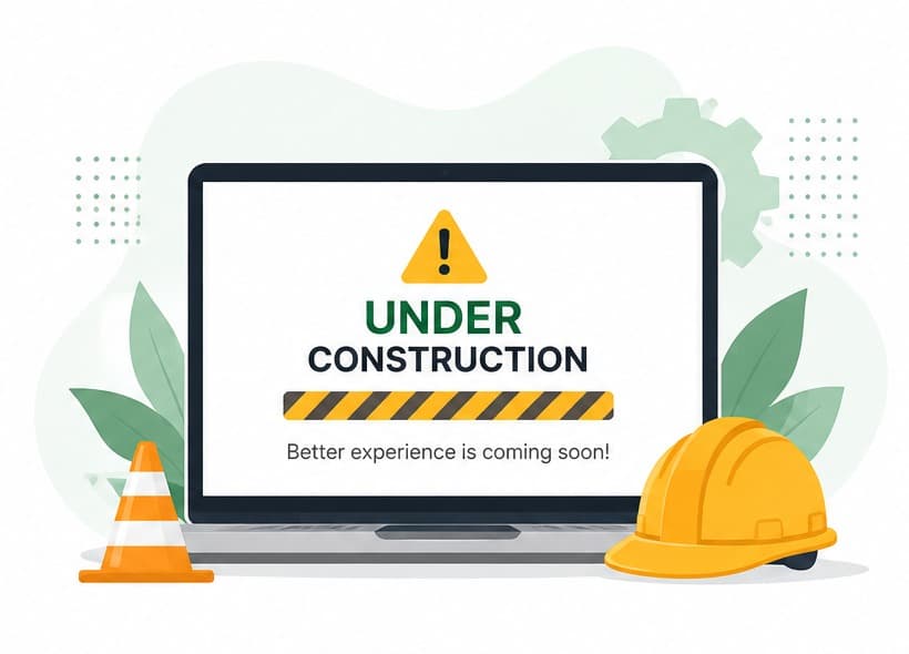 FinMitraPro website under construction